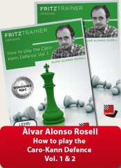 How to play the Caro-Kann Defence Vol. 1 & 2, Àlvar Alonso Rosell (English)
