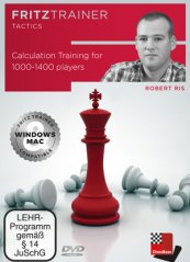 Calculation Training for 1000-1400 players, Robert Ris (English)