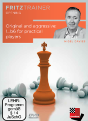Original and aggressive: 1...b6 for practical players, Nigel Davies (English)