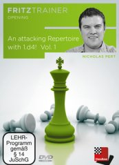 Attacking Repertoire with 1.d4! Vol. 1, Nicholas Pert (English)