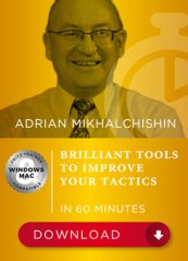 Brilliant tools to improve your Tactics in 60 Minutes, Adrian Mikhalchishin (English)