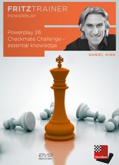 Power Play 26: Checkmate Challenge – essential knowledge, Daniel King (English, German)