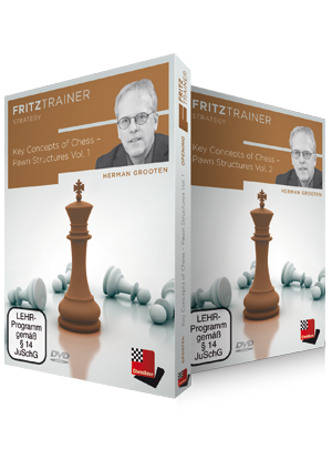 Key Concepts of Chess - Pawn Structures Vol.1 and 2, Herman Grooten (English)