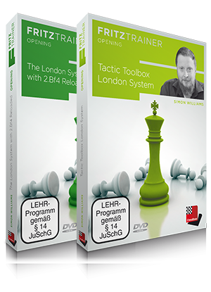 London System with 2.Bf4 Reloaded and Tactic Toolbox London System, Simon Williams (English)