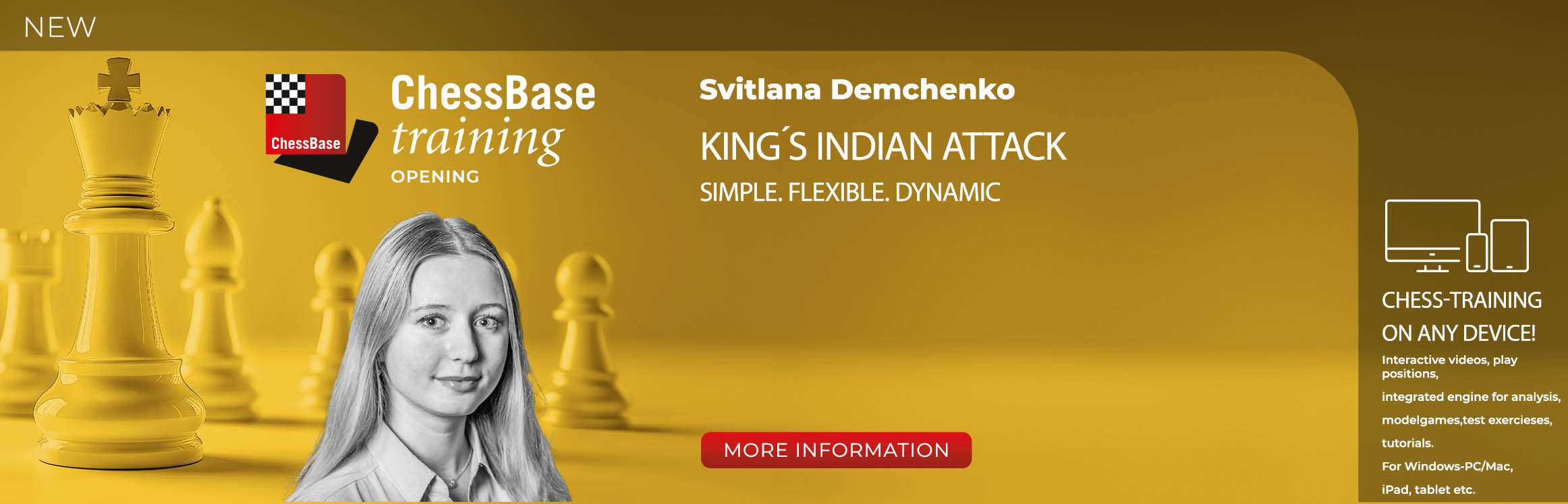 King's Indian Attack - Simple. Flexible. Dynamic