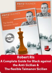 The flexible Taimanov Sicilian + A Complete Guide for Black against the Anti-Sicilian, Robert Ris (English)