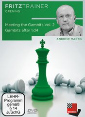 Meeting the Gambits Vol.2 - Gambits after 1.d4, Andrew Martin (English)