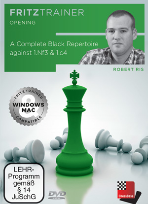 A Complete Black Repertoire against 1.Nf3 & 1.c4, Robert Ris (English)