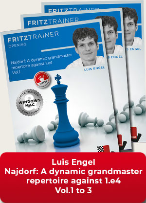 Najdorf: A dynamic grandmaster repertoire against 1.e4 Vol.1 to 3, Luis Engel (English)