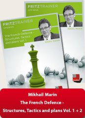 The French Defence - Structures, Tactics and plans Vol.1 & 2, Mihail Marin (English)