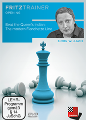 Beat the Queen's Indian: The modern Fianchetto Line, Simon Williams (English)