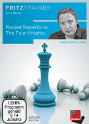 Rocket Repertoire: The Four Knights, Simon Williams (English)
