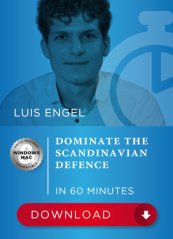 Dominate the Scandinavian Defence: Expert Strategies for White in 60 Minutes, Luis Engel (English)