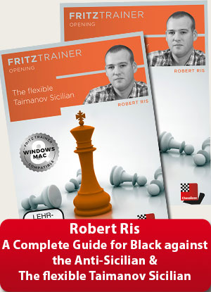 The flexible Taimanov Sicilian + A Complete Guide for Black against the Anti-Sicilian, Robert Ris (English)